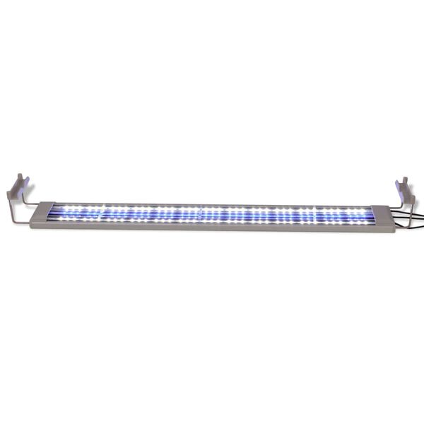 vidaXL Lampe &agrave; LED pour aquarium 80-90 cm aluminium IP67