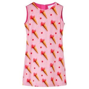 vidaXL Robe pour enfants rose vif 104