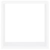 vidaXL &Eacute;tag&egrave;res murales sous forme de cube 3 pcs Blanc MDF