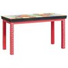 vidaXL Table d'appoint 2 pc Multicolore 90 x 40 x 50 cm
