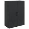 vidaXL Armoire Murale Noir 66 x 34,5 x 90 cm Bois d'ing&eacute;nierie