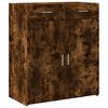 vidaXL Buffet ch&ecirc;ne fum&eacute; 80x42,5x93 cm bois d'ing&eacute;nierie