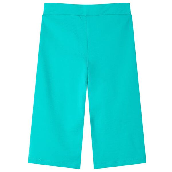 Pantalon &agrave; jambes larges pour enfants menthe 116