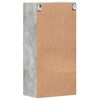 vidaXL Cabinet en Bois Gris b&eacute;ton 50 x 29 x 100 cm Bois d'ing&eacute;nierie