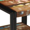 vidaXL Table basse Multicolore 40 x 40 x 38 cm Bois Recycl&eacute; Solide
