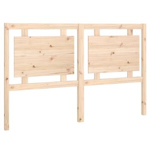 vidaXL T&ecirc;te de lit 155,5x4x100 cm Bois massif de pin