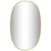 vidaXL Miroir mural Dor&eacute; 80x50 cm
