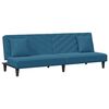 vidaXL Ensemble de canap&eacute;s 2 pcs avec coussins gris clair velours