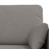 vidaXL Canap&eacute; 120cm 2 pcs Taupe M&eacute;tал