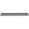vidaXL &Eacute;tag&egrave;res murales Loggia 4 pcs Gris 80x15x4 cm MDF