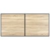 vidaXL Ensemble de salle &agrave; manger 5 pcs Marron Similicuir