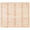 vidaXL T&ecirc;te de lit murale 106x3x91,5 cm Bois massif de pin