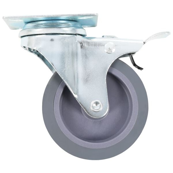 vidaXL 24 pcs Roulettes pivotantes 75 mm