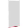 vidaXL Store enrouleur occultant rouge largeur du tissu 75,7 cm