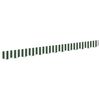 vidaXL Cordon d'auvent Vert et blanc 580 x 20 cm Toile