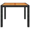 vidaXL Ensemble &agrave; manger d'ext&eacute;rieur 5pcs avec coussins R&eacute;sine tress&eacute;e