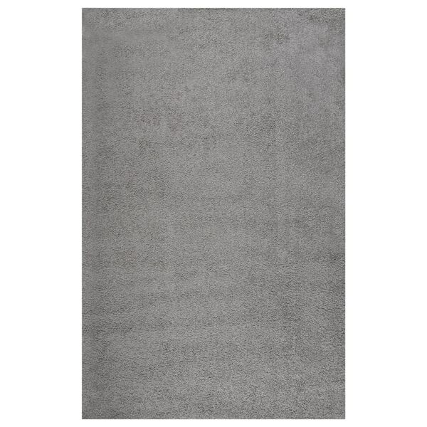 vidaXL Tapis shaggy &agrave; poils longs Gris 200x290 cm