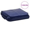 vidaXL B&acirc;che bleu 1,5x2,5 m 650 g/m&sup2;