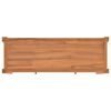 vidaXL Meuble TV avec tiroirs 120x40x45 cm bois de teck solide
