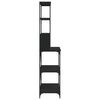 vidaXL Support de boulanger &agrave; 6 niveaux noir 90x40x180 cm