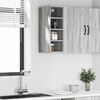 vidaXL Armoire suspendue "Riga" Gris Sonoma 20 x 29,5 x 60 cm Bois d'ing&eacute;nierie