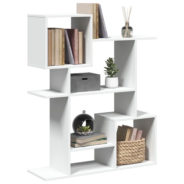 vidaXL &Eacute;tag&egrave;re s&eacute;paratrice de pi&egrave;ce blanc 92x29x112 cm