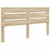 vidaXL Cadre de lit Sonoma 180 x 200 cm Bois de pin massif