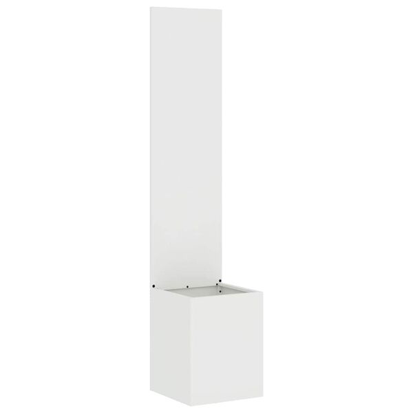 vidaXL &Eacute;cran de confidentialit&eacute; de jardin Fretwork Blanc 32 x 150 cm