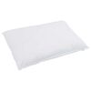 vidaXL Oreiller avec oreiller Blanc 50 x 75 cm Plume