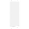 vidaXL Store pliss&eacute; blanc 100x200cm largeur du tissu 99,4 cm polyester