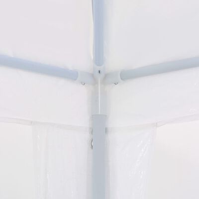 vidaXL Tente de réception 3x6 m PE Blanc