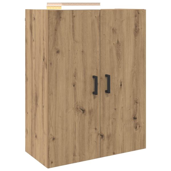vidaXL Armoire Murale 2 pcs Ch&ecirc;ne artisanal 69,5 x 34 x 90 cm