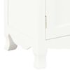 vidaXL Meuble TV Blanc 120x30x40 cm Bois