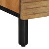 vidaXL Buffets 2 pcs marron 60x33x75 cm bois massif de manguier
