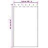 vidaXL Rideaux occultants avec anneaux 2 pcs Bleu fonc&eacute; 245 x 140 cm
