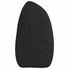 vidaXL Coussin de Dos Noir 180 x 24 x 50 cm tissu