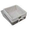 vidaXL Banc de rangement Marron 62x33x42 cm Bois de paulownia