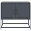vidaXL Meuble TV anthracite 68,5x39x60,5 cm acier
