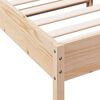 vidaXL Cadre de lit sans matelas 90x200 cm bois de pin massif