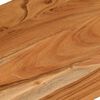 vidaXL Dessus de bureau 80x60x2,5cm rectangulaire bois massif d'acacia