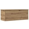 vidaXL Bo&icirc;te de Rangement Ch&ecirc;ne artisanal 90 x 35 x 35 cm
