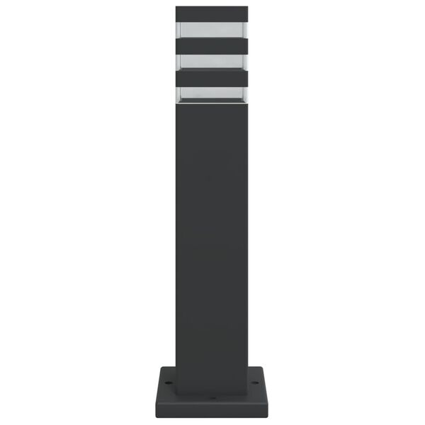 vidaXL Lampadaire d'ext&eacute;rieur noir 50 cm aluminium