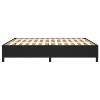 vidaXL Cadre de lit sans matelas noir 180x200 cm similicuir