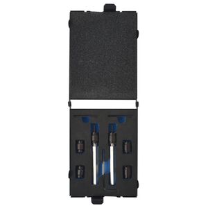 vidaXL Set de coupe-soudure par points Acier rapide 9 pi&egrave;ces