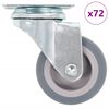 vidaXL 72 pcs Roulettes pivotantes 50 mm
