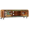 vidaXL Meuble TV 120x30x36 cm Bois de r&eacute;cup&eacute;ration massif