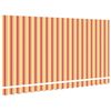 vidaXL Toile de rechange pour auvent Multicolore 380 x 195 cm