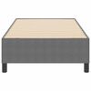 vidaXL Cadre de lit plateforme Gris clair 90 x 190 cm