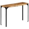 vidaXL Table console marron 110x35x76cm bois massif de manguier et fer