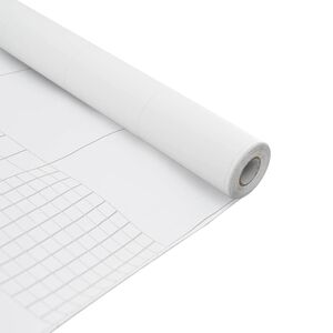 vidaXL Film de fen&ecirc;tre auto-adh&eacute;sif Blanc d&eacute;poli 60 x 2000 cm PVC